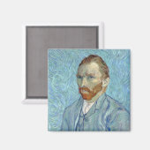 Zelfportret, Vincent van Gogh, 1889 Magneet (Voorkant / Achterkant)