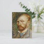 Zelfportret, Vincent van Gogh Briefkaart (Staand voorkant)