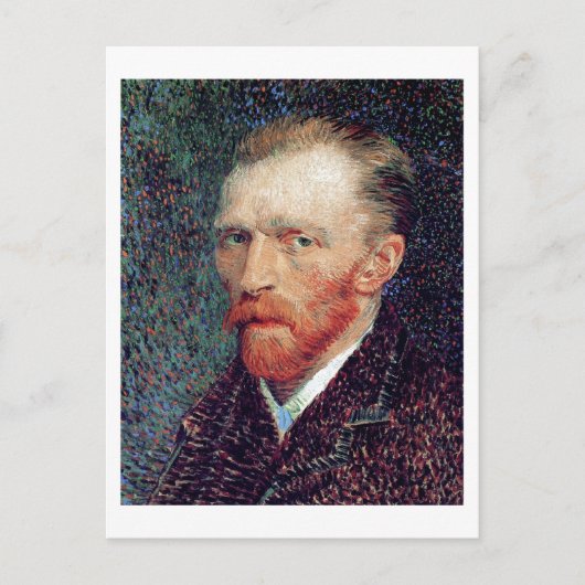 Zelfportret, Vincent van Gogh Briefkaart (Voorkant)