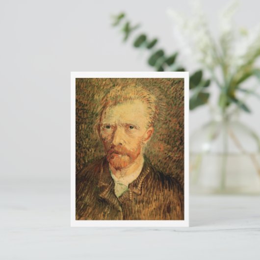 Zelfportret, Vincent van Gogh Briefkaart (Staand voorkant)