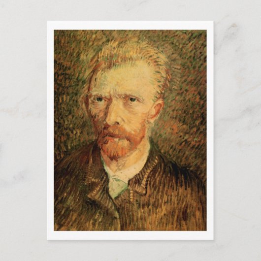 Zelfportret, Vincent van Gogh Briefkaart (Voorkant)