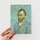 zelfportret | Vincent van Gogh Briefkaart<br><div class="desc">Self-Portrait (1889) van de Nederlandse postimpressionist Vincent Van Gogh. Van Gogh gebruikte zichzelf vaak als model voor het oefenen op het schilderen van figuren. Dit was de laatste van zijn vele zelfportretten, geschilderd slechts maanden voor zijn dood. Gebruik de ontwerphulpmiddelen om douanetekst toe te voegen of het afbeelding te personaliseren....</div>