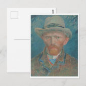 Zelfportret, Vincent van Gogh Briefkaart (Voorkant / Achterkant)