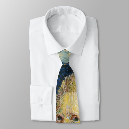 Zelfportret Vincent van Gogh, fijn kunstschilderij Stropdas (Gebonden)