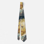 Zelfportret Vincent van Gogh, fijn kunstschilderij Stropdas (Achterkant)