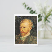 Zelfportret, Vincent van Gogh Fine Art Briefkaart (Staand voorkant)