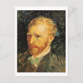Zelfportret, Vincent van Gogh Fine Art Briefkaart (Voorkant)