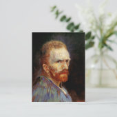 Zelfportret, Vincent van Gogh Fine Art Briefkaart (Staand voorkant)
