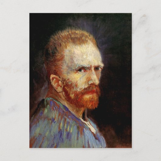 Zelfportret, Vincent van Gogh Fine Art Briefkaart (Voorkant)