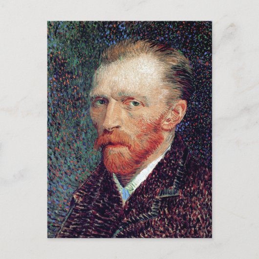 Zelfportret, Vincent van Gogh Fine Art Briefkaart (Voorkant)