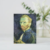 Zelfportret, Vincent van Gogh Fine Art Briefkaart (Staand voorkant)