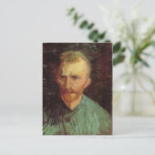 Zelfportret, Vincent van Gogh Fine Art Briefkaart (Staand voorkant)