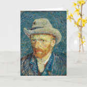 zelfportret | Vincent van Gogh Kaart (Gele Bloem)