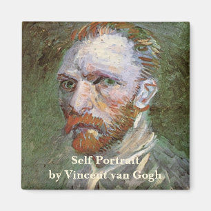 Zelfportret Vincent van Gogh, Klassieke Kunst Repr Magneet