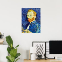 Zelfportret Vincent van Gogh, Klassieke Kunst Repr