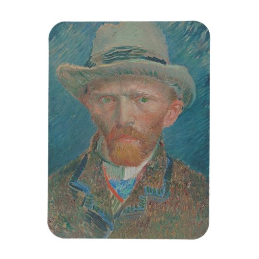 Zelfportret, Vincent van Gogh Magneet (Verticaal)