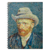 zelfportret | Vincent van Gogh Notitieboek (Voorkant)