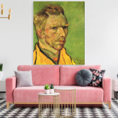 Zelfportret, Vincent van Gogh. Portretoliepijn Canvas Afdruk (Insitu (Woonkamer))
