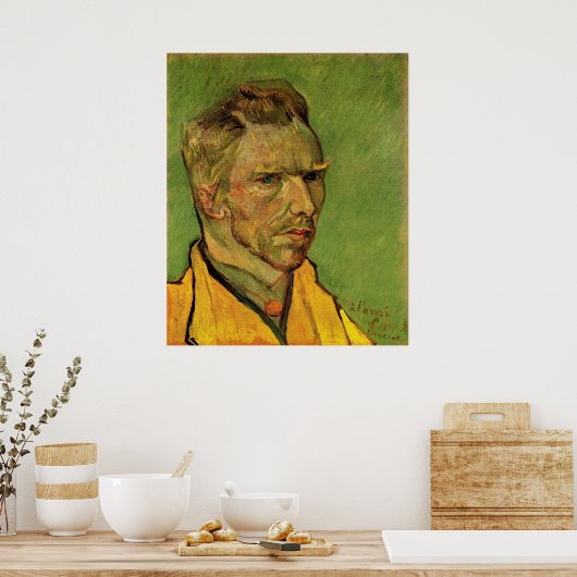 Zelfportret, Vincent van Gogh. Poster (Keuken)