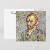 Zelfportret Vincent Willem van Gogh (Voorkant / Achterkant)