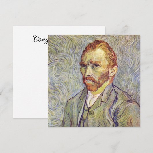 Zelfportret Vincent Willem van Gogh (Voorkant / Achterkant)