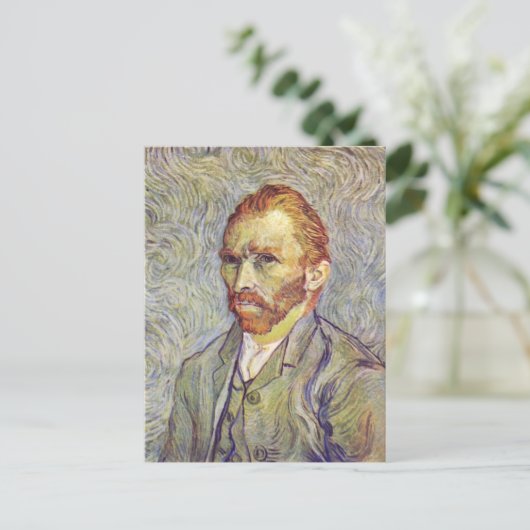 Zelfportret Vincent Willem van Gogh Briefkaart (Staand voorkant)