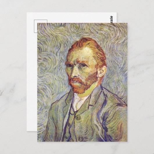 Zelfportret Vincent Willem van Gogh Briefkaart (Voorkant / Achterkant)