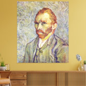Zelfportret Vincent Willem van Gogh Canvas Afdruk (Insitu (Woonkamer))