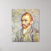 Zelfportret Vincent Willem van Gogh Canvas Afdruk (Voorkant)