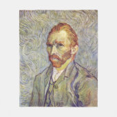 Zelfportret Vincent Willem van Gogh Fleece Deken (Voorkant)
