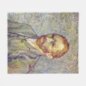 Zelfportret Vincent Willem van Gogh Fleece Deken (Voorkant (Horizontaal))