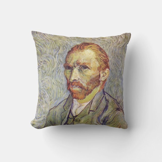 Zelfportret Vincent Willem van Gogh Kussen (Voorkant)