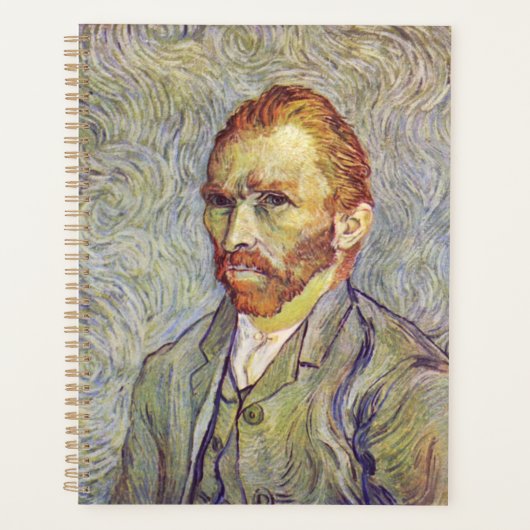 Zelfportret Vincent Willem van Gogh Planner (Voorkant)