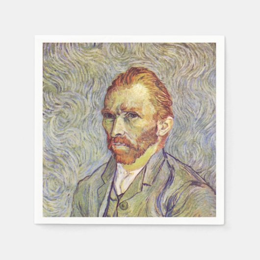 Zelfportret Vincent Willem van Gogh Servet (Voorkant)