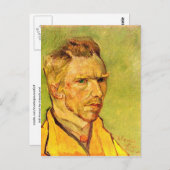 Zelfportret voor Friend Laval, Van Gogh Fine Art Briefkaart (Voorkant / Achterkant)