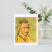 Zelfportret voor Friend Laval, Van Gogh Fine Art Briefkaart (Staand voorkant)