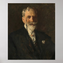 Zelfportret - William Chase Fine Art Poster
