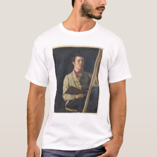 Zelfportret, zit naast een esel, 1825 t-shirt