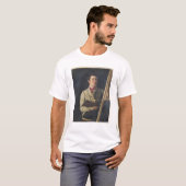 Zelfportret, zit naast een esel, 1825 t-shirt (Voorkant volledig)