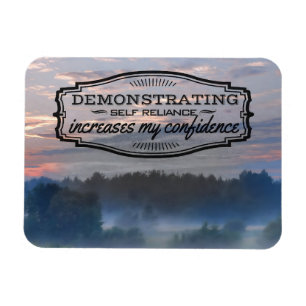 "Zelfredzaamheid" Motivatiebevestiging Flexibel Magneet