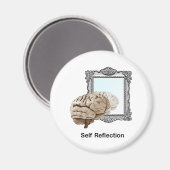 Zelfreflectie Magneet (Voorkant / Achterkant)