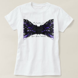 Zelfrespect Abstracte 7 Doodzonden Alcohol Ink Kun T-shirt