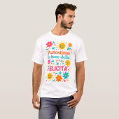 Zelfrespect en geluk t-shirt (Voorkant volledig)