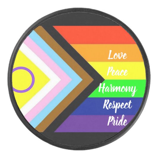 Zelfrespect Hockey Puck (Voorkant)