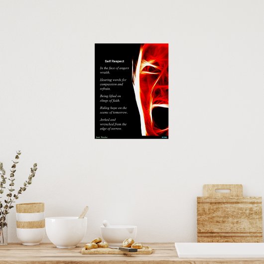 Zelfrespect Poster (Keuken)