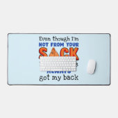 Zelfs al ben ik niet van je zak, ik weet dat je bureaumat (Keyboard & Muis)