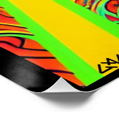 Zelfs als het gezicht van de dood zich niet kan ve perfect poster (Hoek)