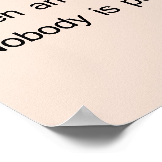 Zelfs apen herfst van bomen poster (Hoek)