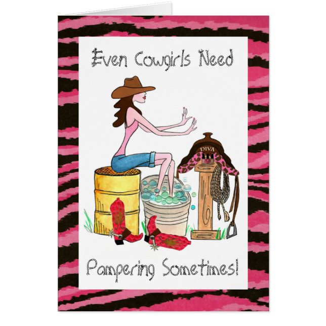 Zelfs Cowmeiden hebben Pampering nodig. (Voorkant)