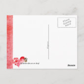 Zelfs dan hou ik van je een Ocelot Pun Briefkaart (Achterkant)